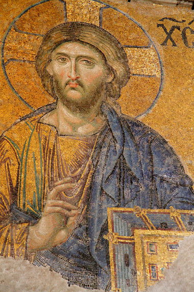 Os mosaico bizantinos representavam personalidades ou passagens da bíblia