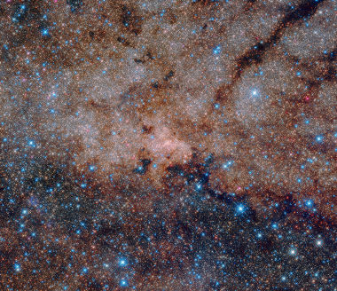 Centro galático da Via láctea Imagem do centro galático da Via láctea feita pelo telescópio Hubble