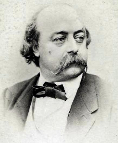 Gustave Flaubert, responsável pela autoria da obra inaugural do realismo.