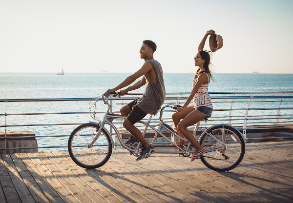 A bicicleta é o lugar onde os ciclistas estão, para ir aonde eles querem.