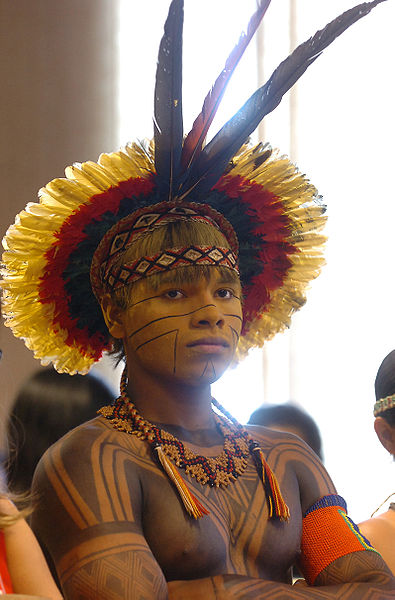 Os indígenas são minorias étnicas no Brasil e nas Américas. [1]
