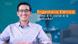 "Engenharia Elétrica: como é o curso e a profissão?" escrito sobre imagem do engenheiro Rangel Mendonça