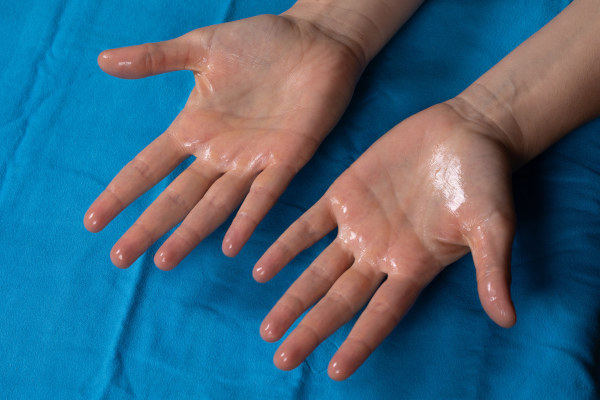 Muitas pessoas apresentam grande produção de suor nas mãos, o que faz com que evitem, por exemplo, apertos de mãos.