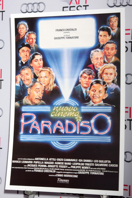 Cartaz do filme “Cinema Paradiso”.[1]