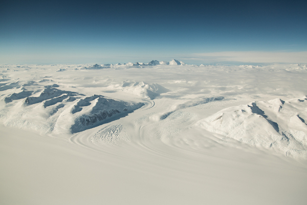 Deserto na Antártida