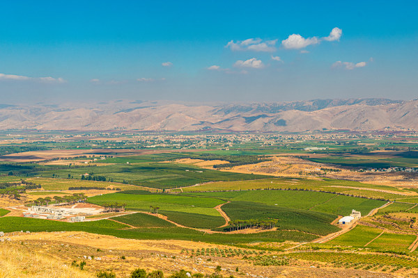 Vale do Bekaa, no Líbano.