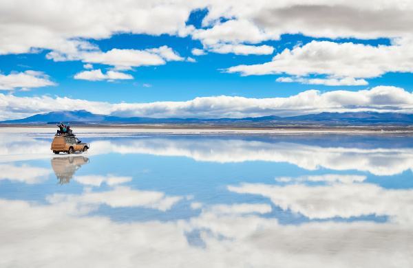  Salmoura de Uyuni, na Bolívia