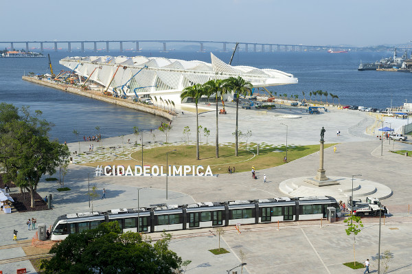 Região portuária do Rio de Janeiro, uma área que passou pelo processo de gentrificação.