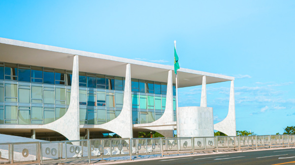 Arquitetura do Palácio do Planalto.
