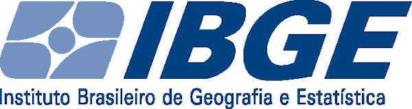 Logo do IBGE (Instituto Brasileiro de Geografia e Estatística).