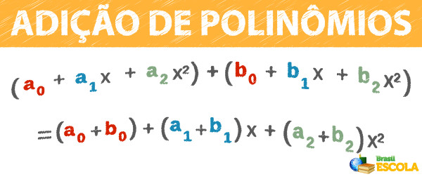 Adição de polinômios: como fazer, exemplos - Brasil Escola