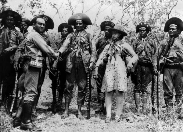 Fotografia do bando cangaceiro de Lampião, considerado o “rei do cangaço”.