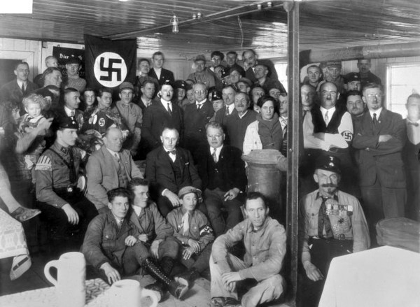 Hitler e os nazistas representam uma das causas da Segunda Guerra Mundial.