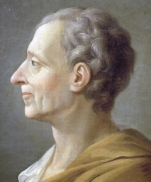 Montesquieu, pensador iluminista que elaborou a teoria dos Três Poderes.