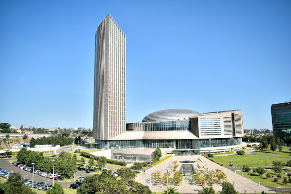 Sede da União Africana, em Addis Ababa, capital da Etiópia.