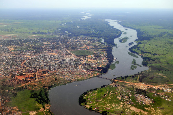 Vista da capital do Sudão do Sul, que dispõe da maior taxa de crescimento populacional da União Africana.