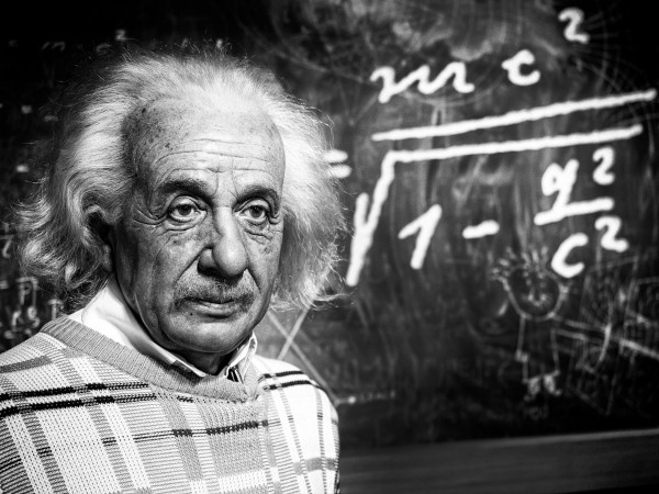 Albert Einstein, autor da teoria da relatividade.