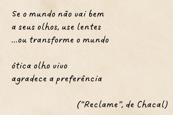 o poema procura da poesia fala sobre o quê? ​ 