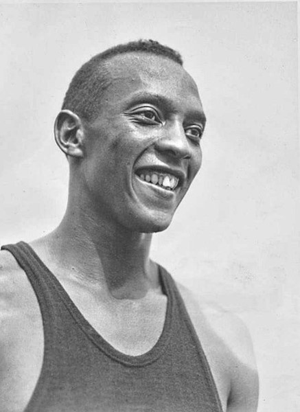 Jesse Owens em 1936.