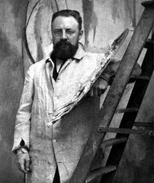 Fotografia de Henri Matisse, um dos principais artistas do fauvismo.