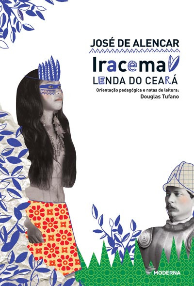 Capa do livro “Iracema”, de José de Alencar, obra que evidencia algumas características do Romantismo no Brasil.