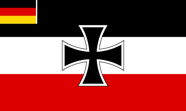Bandeira das Forças Armadas da Alemanha durante a República de Weimar.