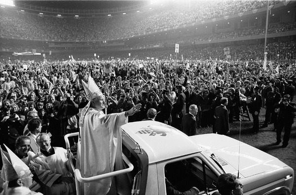 Papa João Paulo II em Nova Iorque, em 1979.