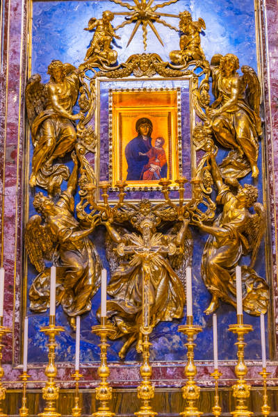 “Salus Populi Romani”, a principal obra de arte da Basílica de Santa Maria Maggiore.