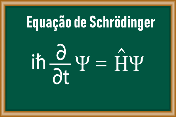 Equação de Schrödinger, uma das principais fórmulas da Física quântica.
