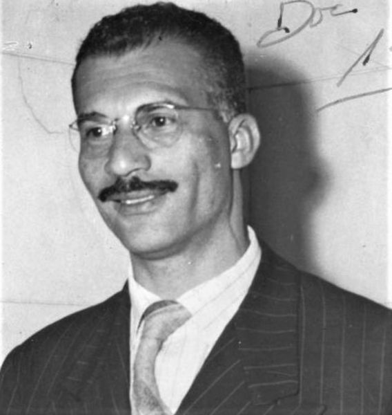 Retrato de Carlos Marighella, que se tornou símbolo de resistência contra a Ditadura Militar no Brasil.