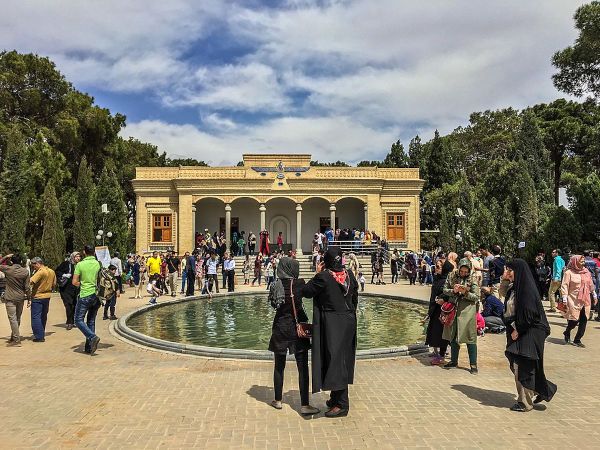 Templo zoroastrista no Irã atual.