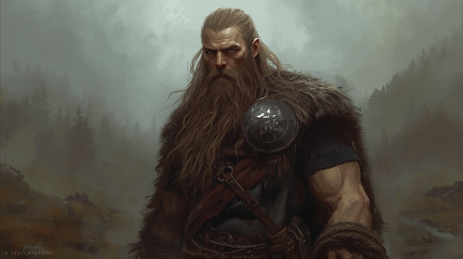 Deus nórdico Hermod.