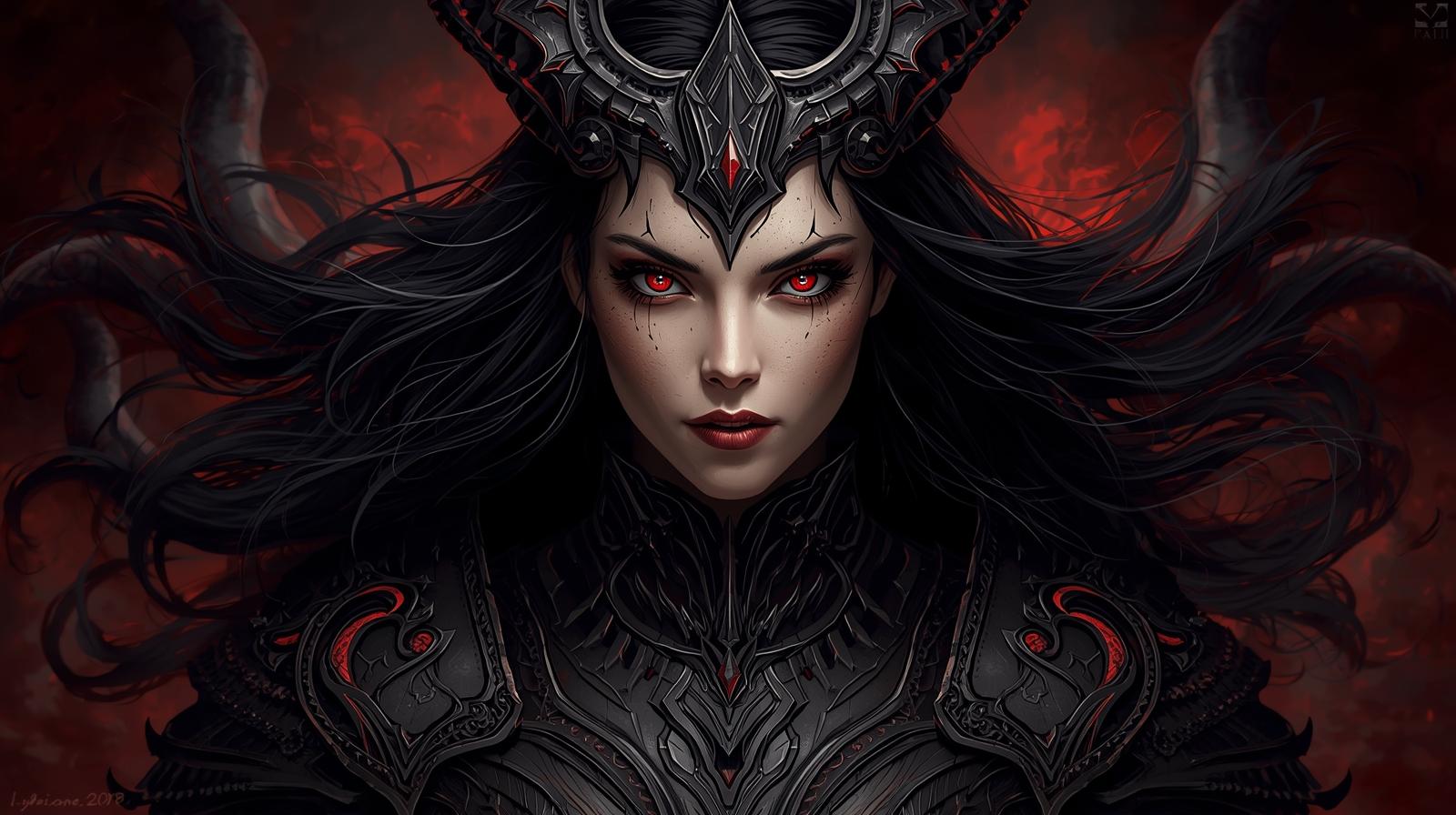 Deusa nórdica Hela.