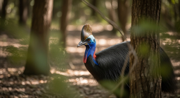 Casuar (Casuarius spp.)