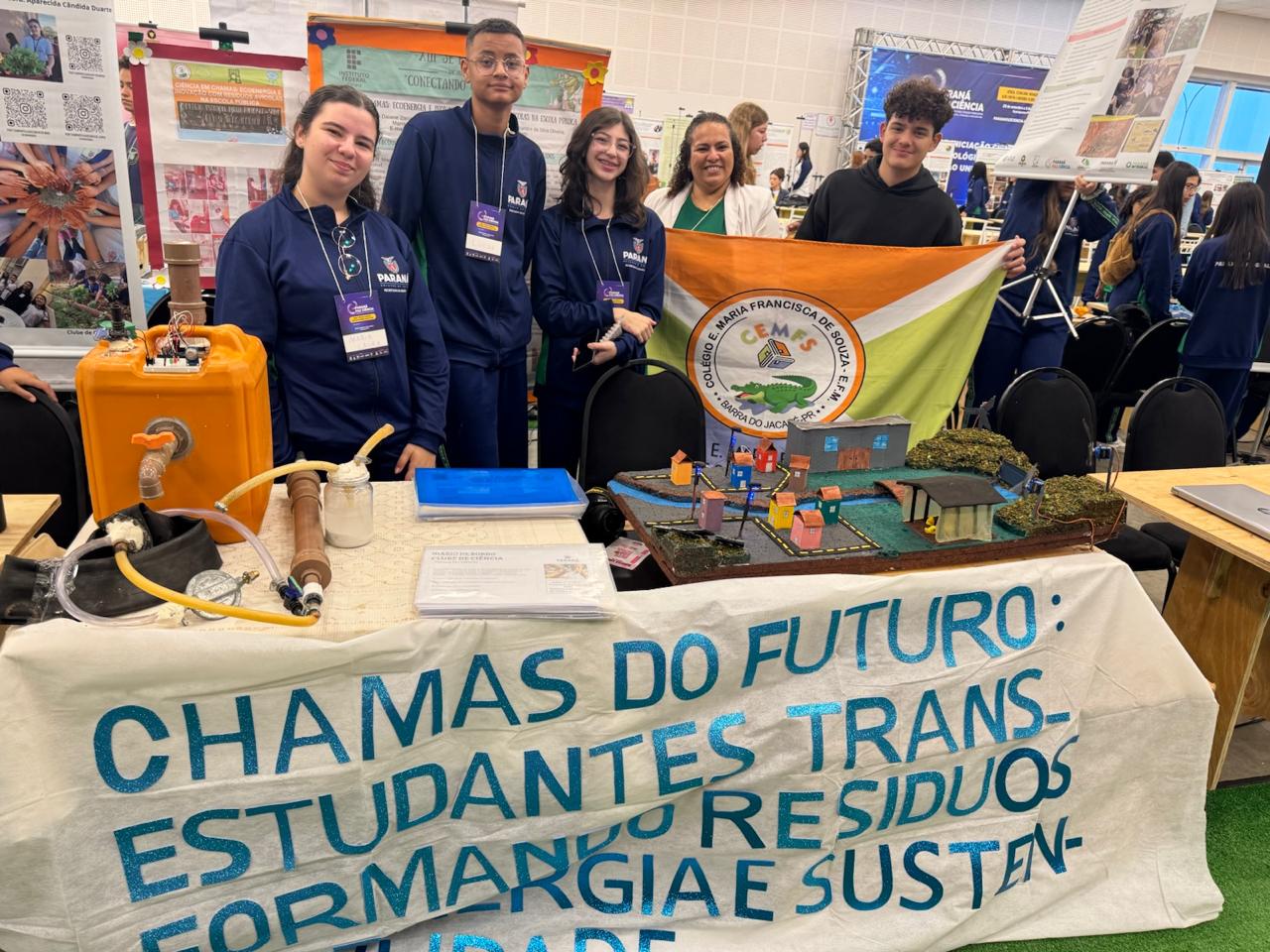 Estudantes do Clube de Agroci&ecirc;ncias