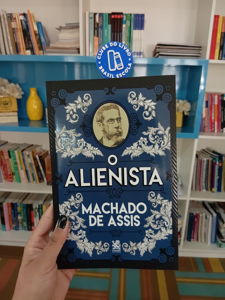 Foto da capa de O Alienista
