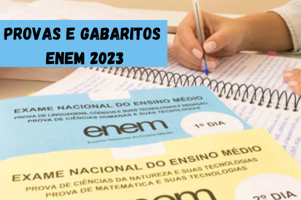 Enem 2023: Veja o gabarito oficial das provas objetivas - SBT News