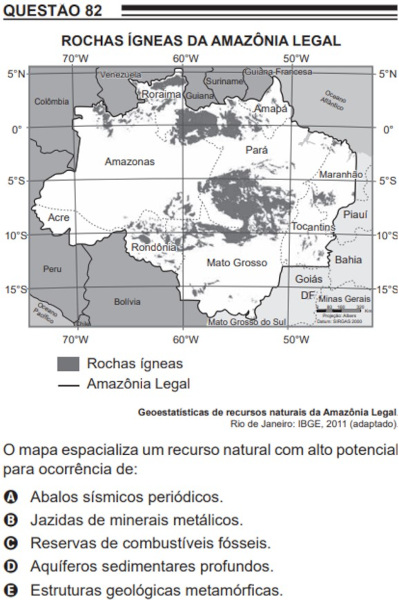 Questão 82 do Enem 2022 (Prova Azul) em texto com dicas de Geografia para o Enem.