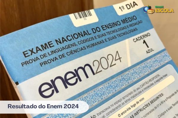 Cadernos de provas do Enem 2024, texto gabarito do Enem 2024