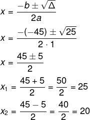 Resolução de equação do segundo grau