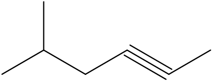 Estrutura de hidrocarboneto para identificação de nome