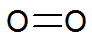 Fórmula estrutural do O2