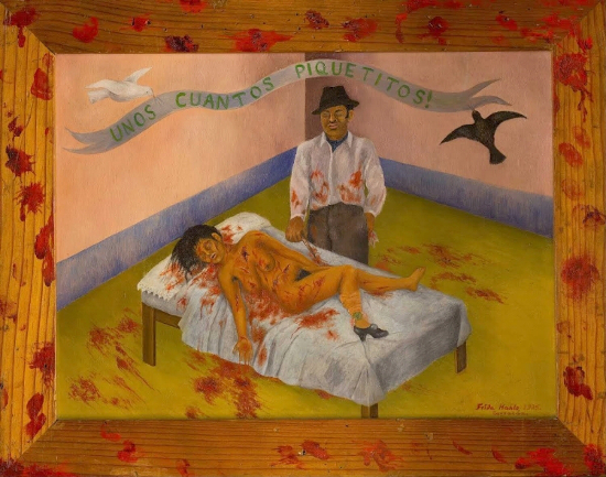 “Unos Cuantos Piquetitos”, obra de Frida Kahlo