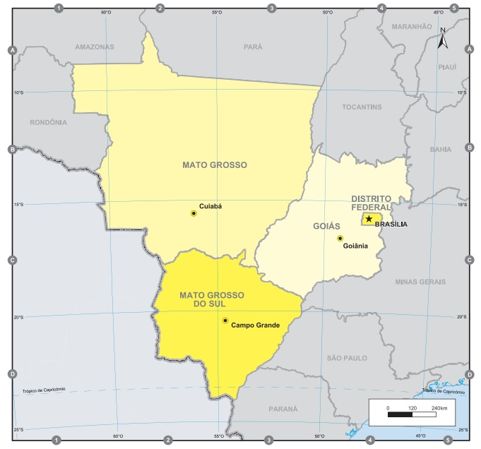 Mapa do Brasil: estados, capitais e regiões - Brasil Escola