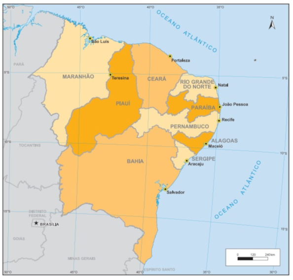 Mapa Brasil - Regiões - Estados E Capitais - Adoleta Brinquedos Educativos