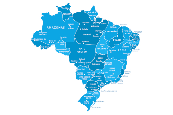 Região Sul: mapa, estados, capitais, dados gerais - Brasil Escola