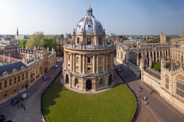 Universidade de Oxford, na Inglaterra.
