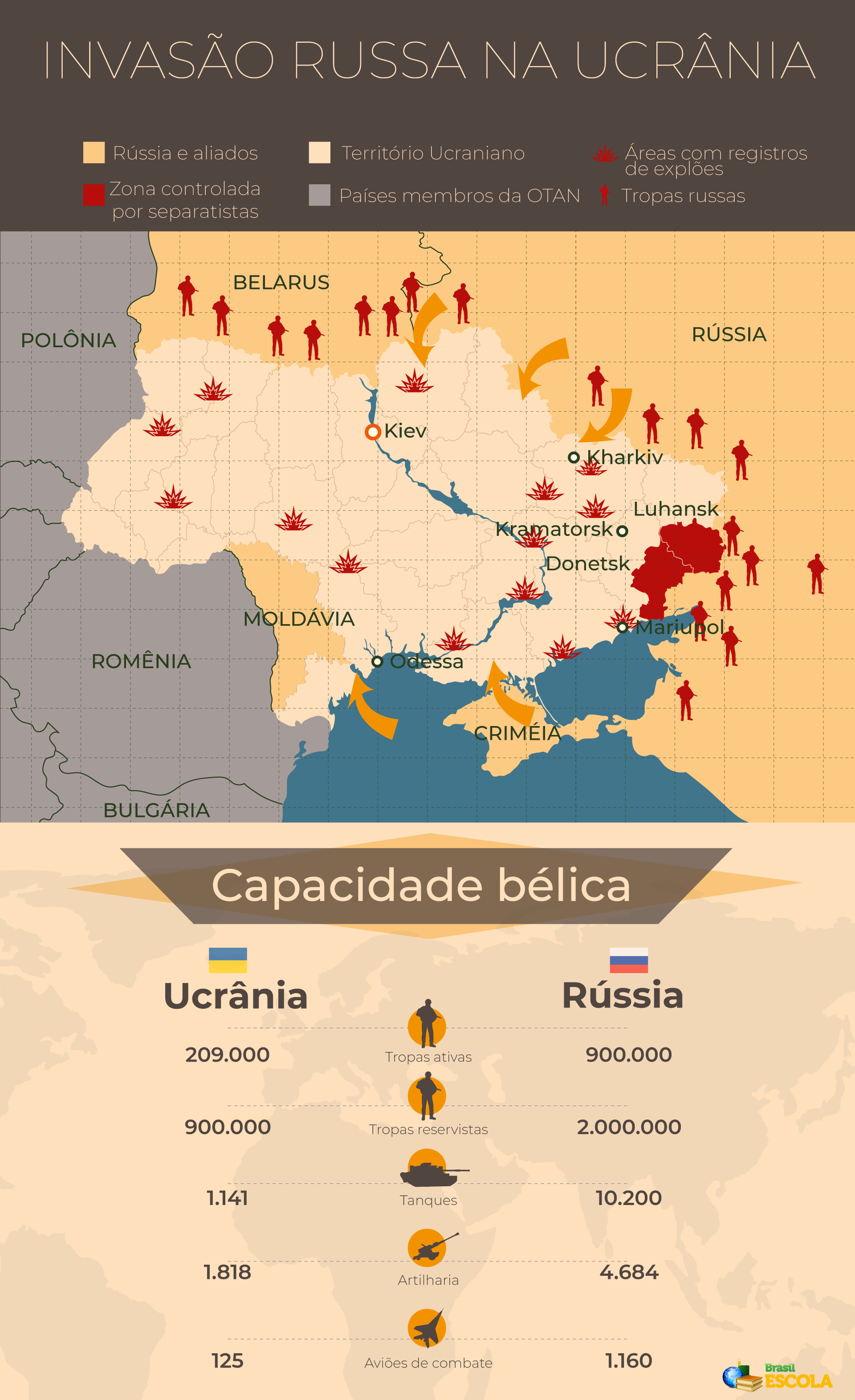 Mapa da guerra. O que se sabe sobre o 15.º dia do conflito na Ucrânia –  Observador