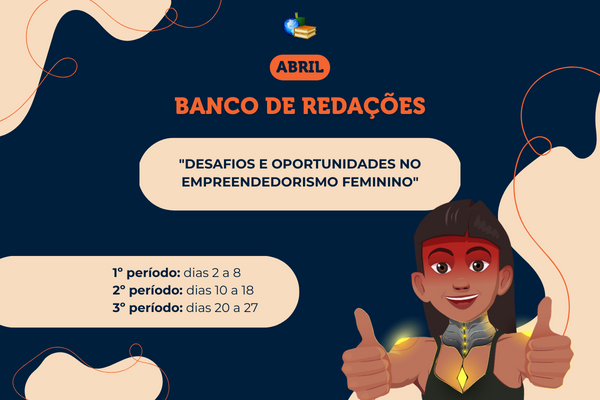 Imagem com explicações sobre o Banco de Redações do Brasil Escola