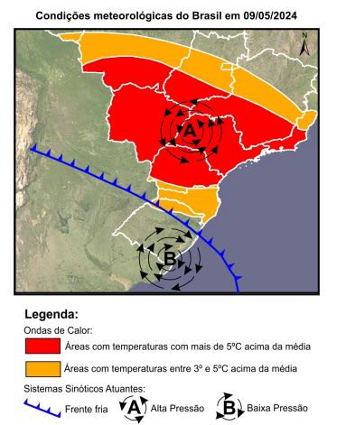 Questão sobre evento climático no Rio Grande do Sul 